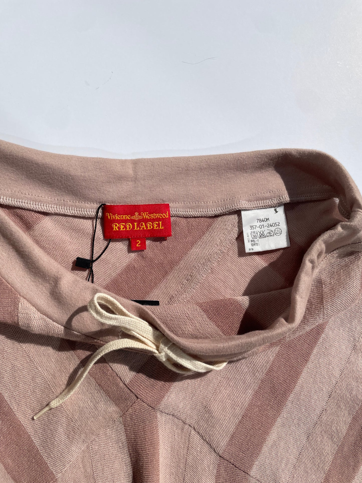 Vivienne Westwood Red Label stripped skirt